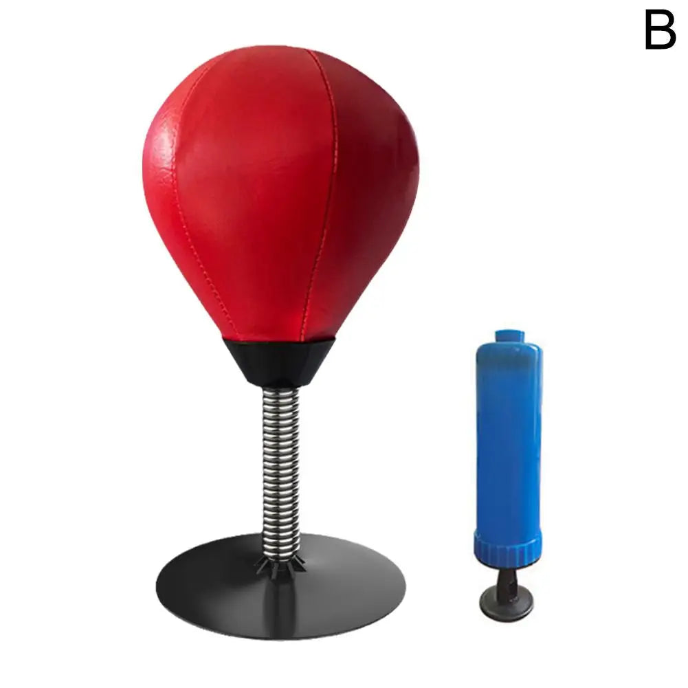 Stress Release Desktop Punching Ball With Suction Cup Tabletop Boxing Punching Bag Tress Buster Desk Boxing Punch Ball