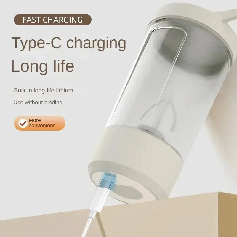 ⚡Vaso Mezclador Eléctrico LeadNear – ¡Despídete de agitar a mano!