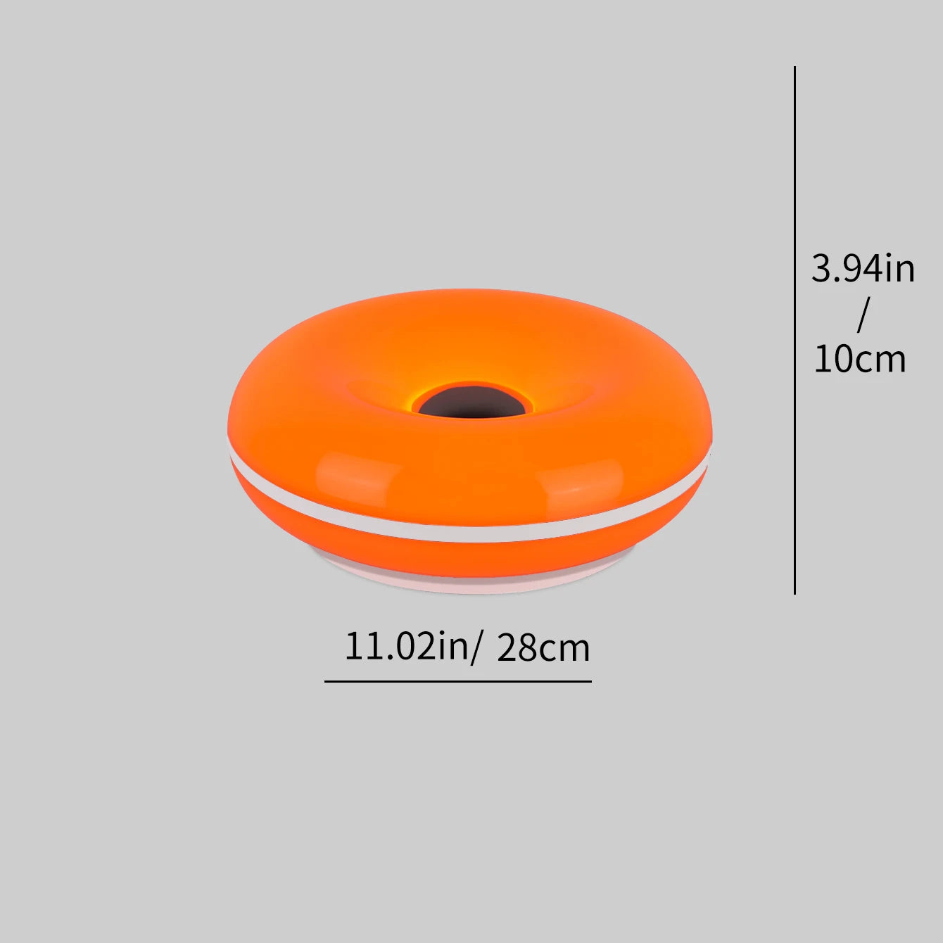 ✨ Lámpara LED Multicolor en Forma de Donut ✨
