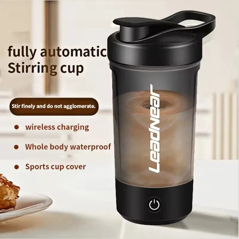 ⚡Vaso Mezclador Eléctrico LeadNear – ¡Despídete de agitar a mano!