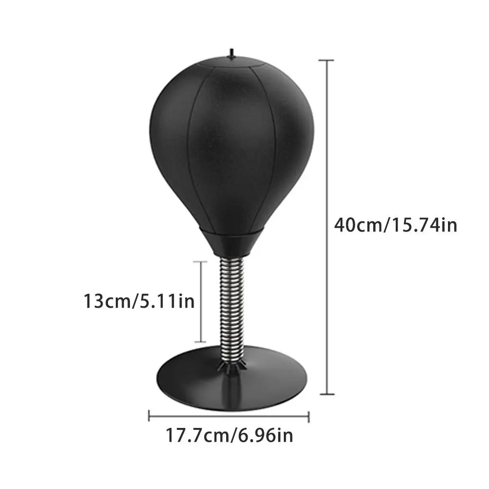 Stress Release Desktop Punching Ball With Suction Cup Tabletop Boxing Punching Bag Tress Buster Desk Boxing Punch Ball