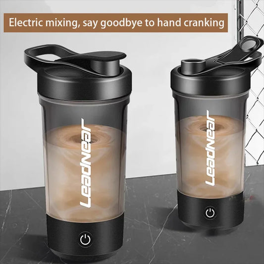 ⚡Vaso Mezclador Eléctrico LeadNear – ¡Despídete de agitar a mano!