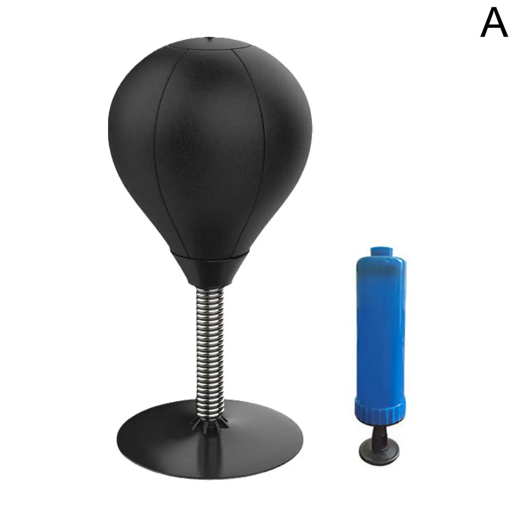 Stress Release Desktop Punching Ball With Suction Cup Tabletop Boxing Punching Bag Tress Buster Desk Boxing Punch Ball